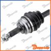 Demi-Arbre de Transmission MTM gauche pour TOYOTA | NPW-TY-191, 13D0620